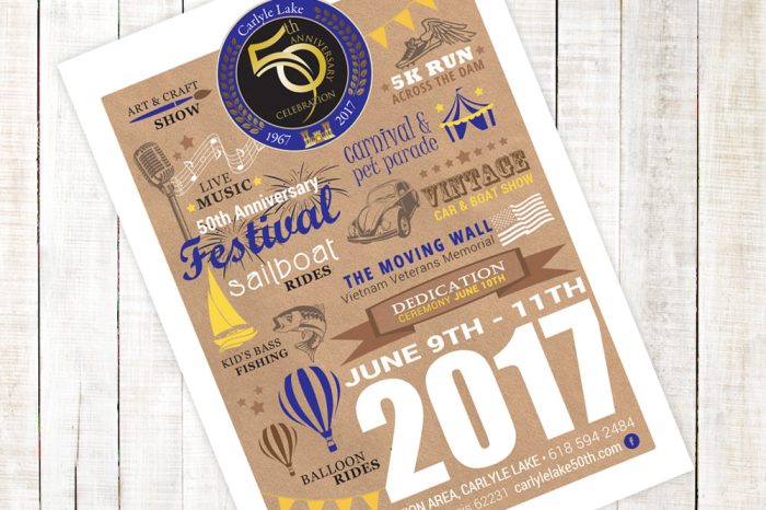 Carlyle Lake 50th Anniversary - Event Card